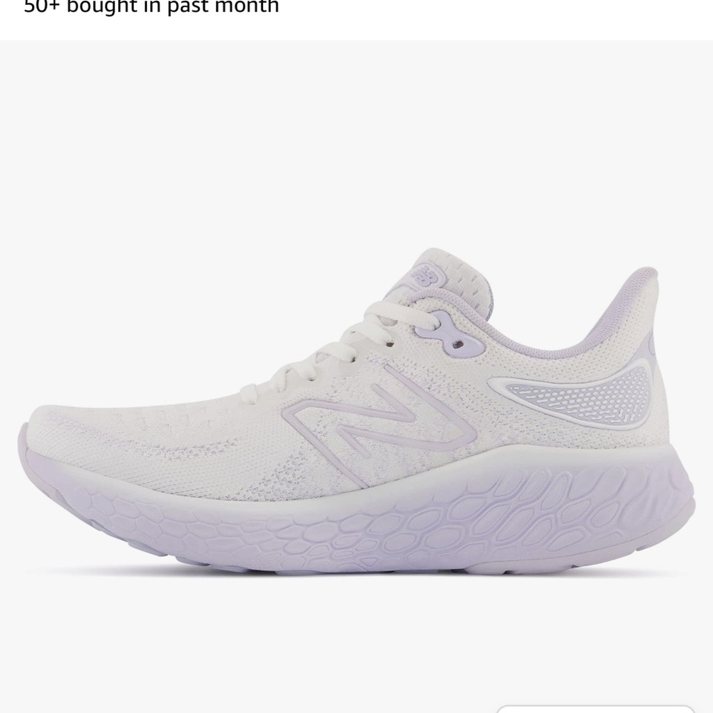 New Balance Women’s Fresh Foam X 1080 V12 - White Violet Size 7.5 W1080W12